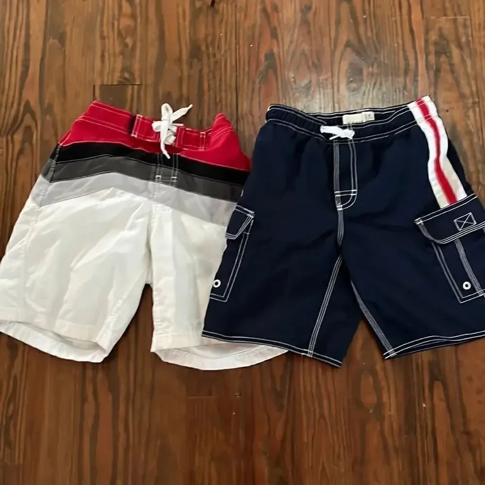 Old Navy boys swim trunks Size S